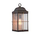 Applique Murale Extérieur Nuvo 60-5833 1-Lumière Série Howell Bronze 