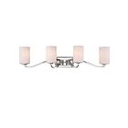 Vanité Nuvo 60-5871 4-Lumières Willow Nickel Poli