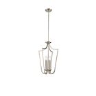 Luminaire Suspendu Nuvo Lighting 60-5876 4-Lumières Série Laguna Nickel Brossé