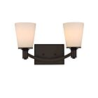 Vanité Nuvo 60-5922 2-Lumières Laguna Bronze Forest