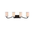 Vanité Nuvo 60-5971 4-Lumières Willow Bronze Forest