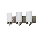 Vanité Nuvo 60-613 3-Lumières Polaris Nickel Brossé