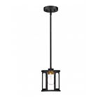 Mini suspendus Nuvo Lighting 60-6412 Payne 1-lumière 60w bronze de minuit