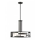Suspendus à tige Nuvo Lighting 60-6435 Lansing 3-lumières 300w noir texturé