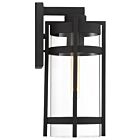 Grande lanterne extérieure Nuvo Lighting tofino 60-6573 1-lumière 60W noir texturé