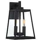 Lanterne moyenne extérieure Nuvo Lighting halifax 60-6582 2-lumières 120W noir mat