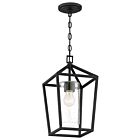 Lanterne suspendue extérieure Nuvo Lighting hopewell 60-6594 1-lumière 60W noir mat