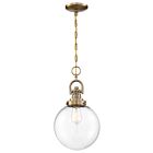 Suspendu à chaîne Nuvo Lighting skyloft 60-6671 1-lumière 100W laiton bruni
