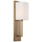 Applique murale incandescent Nuvo Lighting vesey 60-6692 1-lumière 60W laiton bruni