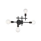 Vanité Nuvo Lighting delphi 60-6861 240W bronze acajou