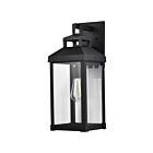 Lanterne murale grand format Nuvo Lighting Corning 60-7372 100W 1 lumière noir mat