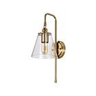 Applique murale Nuvo Lighting Dover 60-7449 60W 1 lumière laiton vintage