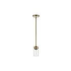 Mini suspendu Nuvo Lighting Intersection 60-7529 60W 1 lumière laiton bruni