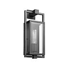 Petite lanterne murale Nuvo Lighting Exhibit 60-7543 60W 1 lumière noir mat
