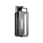 Lanterne murale grand format Nuvo Lighting Exhibit 60-7545 60W 1 lumière noir mat