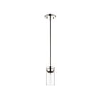 Mini suspendu Nuvo Lighting Intersection 60-7629 60W 1 lumière nickel poli