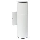 Grande applique murale LED direct indirect Nuvo Lighting 62-1143R1 2-lumières 10W blanc