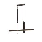 Luminaire Suspendu Nuvo Lighting 62-116 3-Lumières Série Frame Bronze Noisette