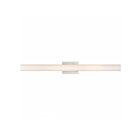 Grande lumière vanité LED Nuvo Lighting 62-1323 Bend 39w nickel brossé