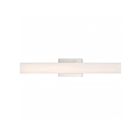 Moyenne lumière vanité LED Nuvo Lighting 62-1331 Jess 26w nickel brossé