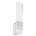 Grande applique murale à LED Nuvo Lighting ellusion 62-1503 1-lumière 15W nickel poli