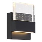 Applique murale LED petite Nuvo Lighting ellusion 62-1511 1-lumière 15W noir mat