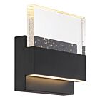 Applique murale moyenne LED Nuvo Lighting ellusion 62-1512 1-lumière 15W noir mat