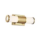 Vanité Nuvo Lighting caper 62-1601 13W laiton brossé