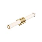 Vanité Nuvo Lighting caper 62-1602 26W laiton brossé