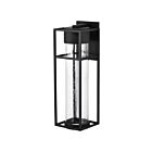 Lanterne murale LED grand format Nuvo Lighting Ledges 62-1614 10W noir mat