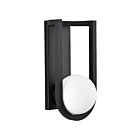 Lanterne murale LED grand format Nuvo Lighting Cradle 62-1620 6W noir mat