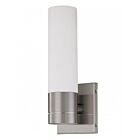 Applique murale en tube LED Nuvo Lighting 62-2934 Link 12w nickel brossé