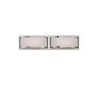 Vanité Nuvo 62-312 LED 2-Lumières Mercer Nickel Poli