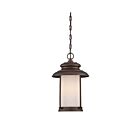 Lanterne Extérieur Nuvo Lighting 62-635 1-Lumière Série Bethany Bois d'Acajou