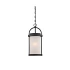 Lanterne Extérieur Nuvo Lighting 62-655 1-Lumière Série Willis Noir Texturé