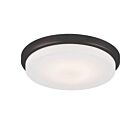 Plafonnier Extérieur Nuvo Lighting 62-709 1-Lumière Série Dale Bois d'Acajou