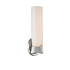 Vanité Nuvo 1-Lumière 62-921 Série Loop LED Nickel Brossé