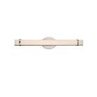 Vanité Nuvo 1-Lumière 62-932 Série Slice LED Nickel Poli