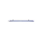 Luminaire étanche triple protection LED avec capteur, CCT au choix Nuvo Lighting 65-833 4' blanc et gris
