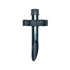 Poteau de montage en PVC 2" avec capuchon noir Nuvo Lighting SF76-643 noir