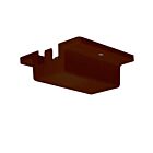 Couvercle Nuvo Lighting TP202 Brun Éclairage sur Rail