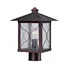 Lampe sur poteau extrieur Nuvo Lighting 60-5615 1-Lumière Série Vega Bronze Classique
