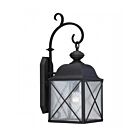 Lanterne murale extrieur Nuvo Lighting 60-5622 1-Lumière Série Wingate Textured Black