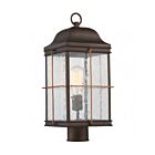 Lampe sur poteau extrieur Nuvo Lighting 60-5835 1-Lumière Série Howell Bronze