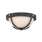 Plafonniers encastrés Nuvo Lighting 60-6126 Sherwood 2-lumières 120w Noir de fer
