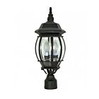 Lampe sur poteau extrieur Nuvo Lighting 60-899 3-Lumières Série Cornerstone Blanc