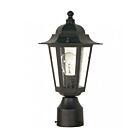 Lampe sur poteau extrieur Nuvo Lighting 60-996 1-Lumière Série Glamour Nickel Bross