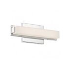 Luminaire de Vanit Nuvo Lighting 62-1101 Série Slick Nickel Poli