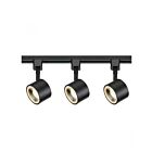 Ensemble éclairage sur rail rond Nuvo Lighting TK404 36w Noir