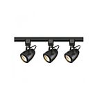 Ensemble éclairage sur rail ajustable Nuvo Lighting TK414 36w Noir